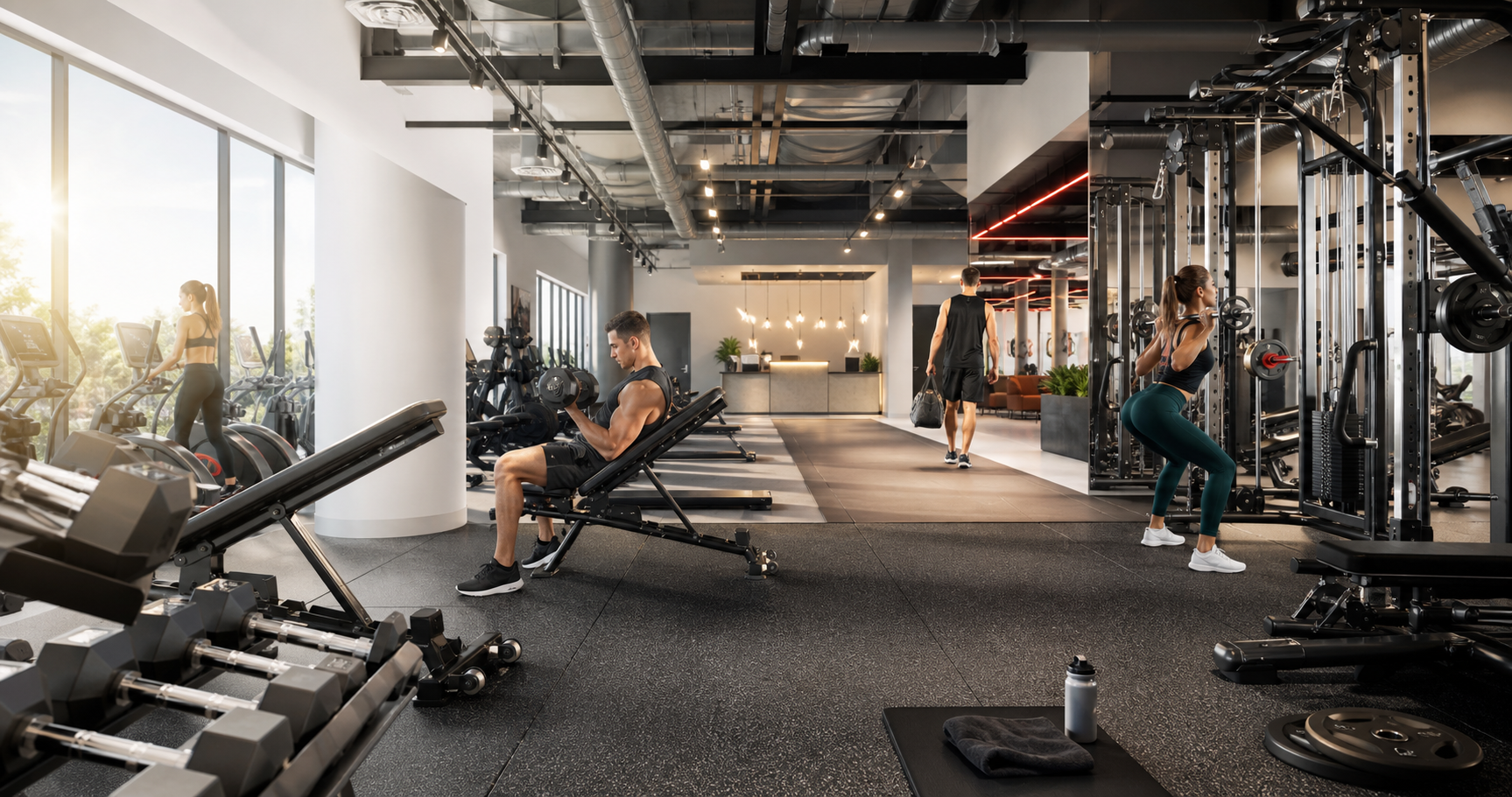 Moderni fitness klub